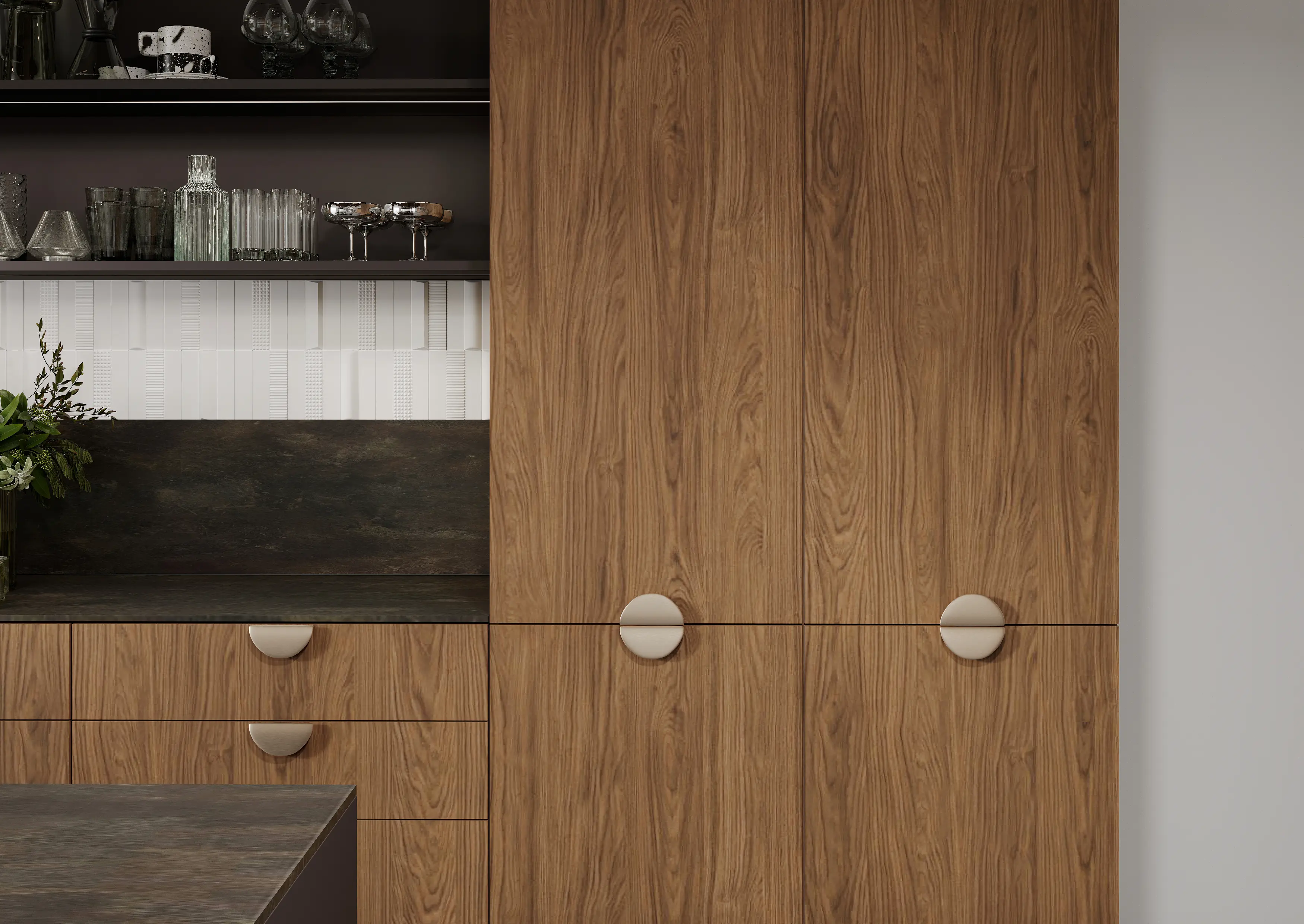 Detal zabudowy kuchennej